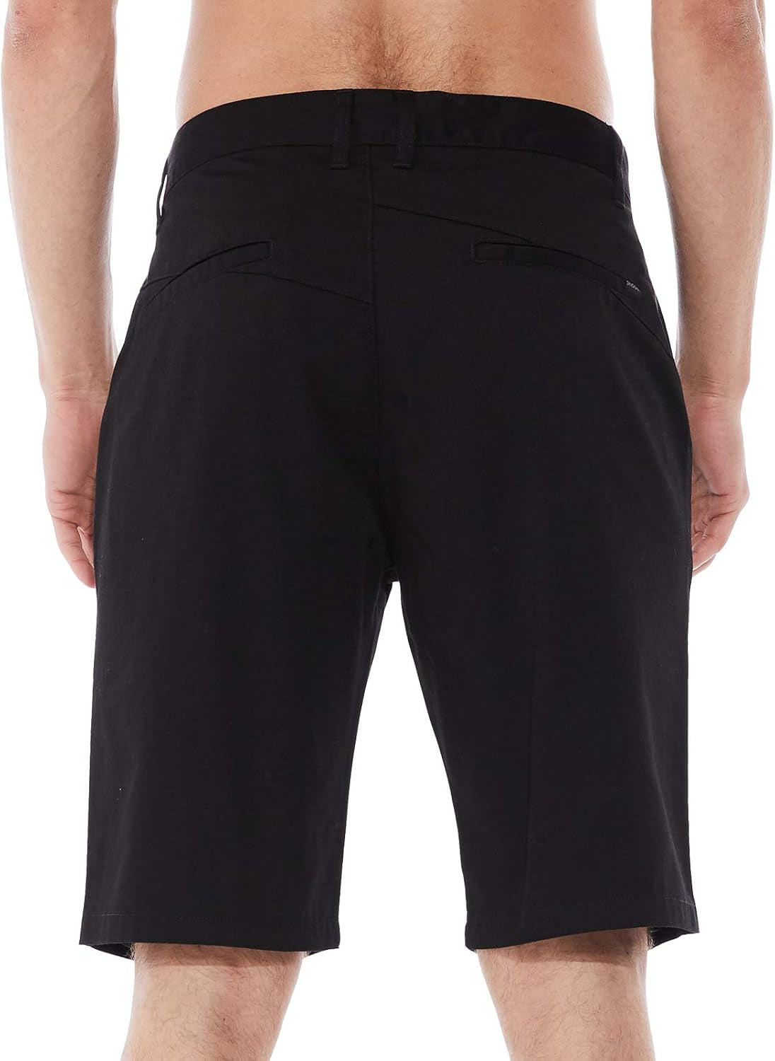 Relaxed Fit Men’S Chino Shorts with Flat Front Zip Fly Casual Straight Leg