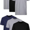 Men'S Cotton, Moisture-Wicking Crew Tee Undershirts, Multi-Packs Available