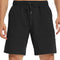 Mens Casual Lounge Shorts Athletic Workout Gym Running Bermuda Shorts Elastic Waist Sweat Shorts with Pockets