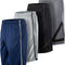 4 Pack: Men'S Dry-Fit Sweat Resistant Active Athletic Performance Shorts